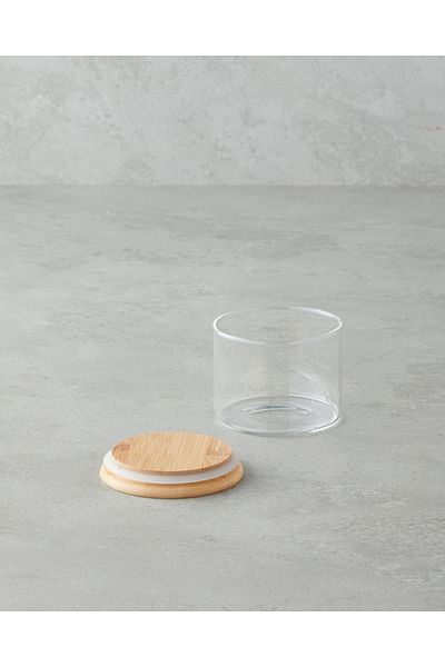 English Home Transparent Felicia Borosilicate Spice Jar 235 ml