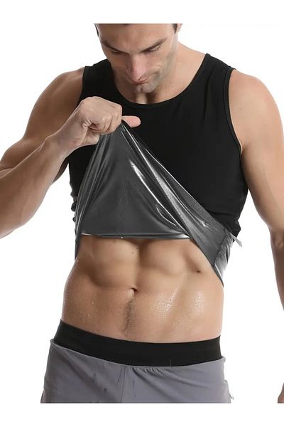 THE SEPT Sauna Undershirt Fast Sweating Slimming Help Burn Fat Sports Thermal Undershirt