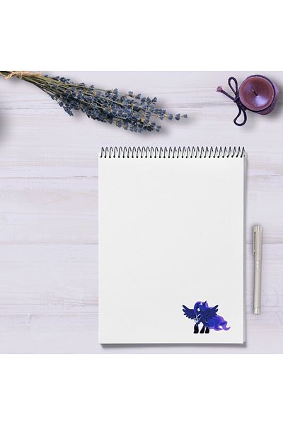 Ororabutik Σετ αυτοκόλλητων 56 τμχ Sweet My Little Pony Princess Luna - Σετ αυτοκόλλητων Scrapbook Bullet Journal