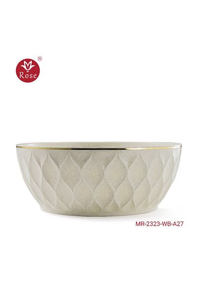 Rose Mr-2323-Rose Round Bowl