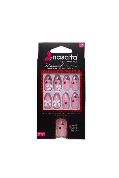 nascita Taşlı Takma Tırnak - 262