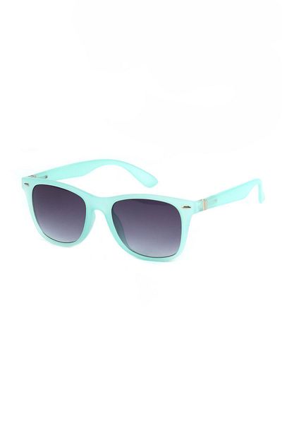 Di Caprio Unisex Green Uv400 Protection Rectangular Model Sunglasses