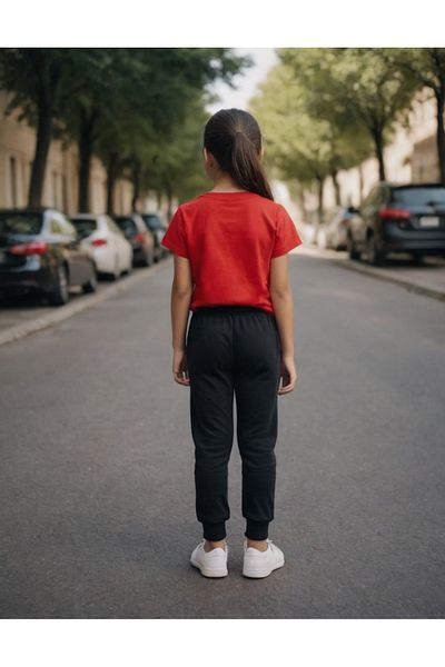 uyguntarz Dziecięcy dres z nadrukiem motyli Daisy