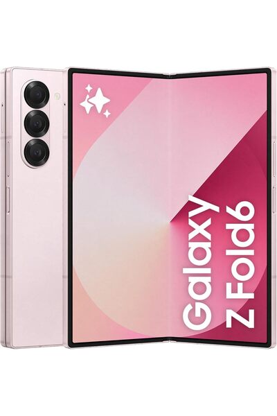 Samsung Galaxy Z Fold6, 12GB RAM, 512GB Storage, Pink, Big Screen, 1 year Seller Warranty (Internati