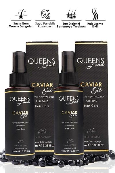 Queensland Caviar Essence Hair Care Serum Special for Damaged Hair 100ml Set of 2