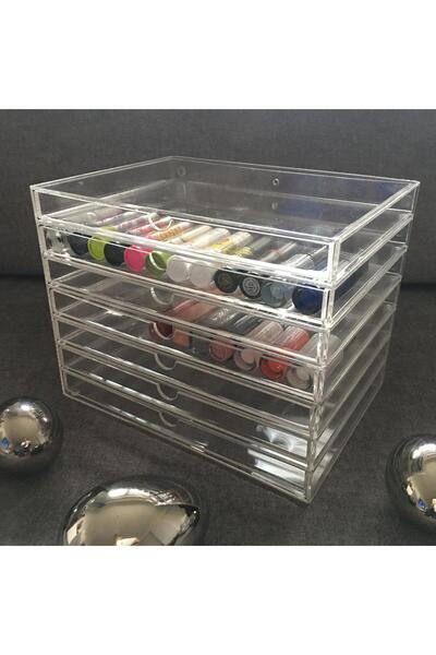 Vpleksihome منظم أقلام رصاص مع 7 أدراج