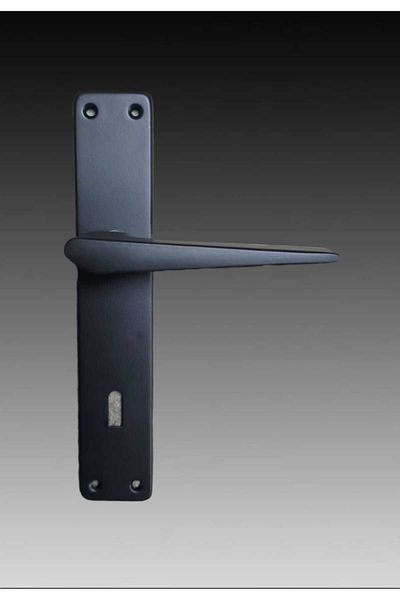 ARON NEW LUXURIOUS SAFIR MATTE BLACK (Room) DOOR HANDLE ALUMINUM / STEEL