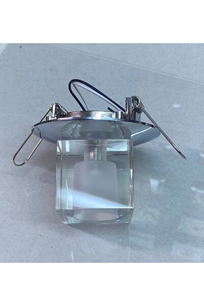 Aker Kristal camlı sıva altı spot G4 duylu