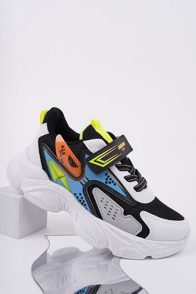 MUGGO PANTER Talpă groasă Velcro și șireturi Pantofi sport unisex pentru copii