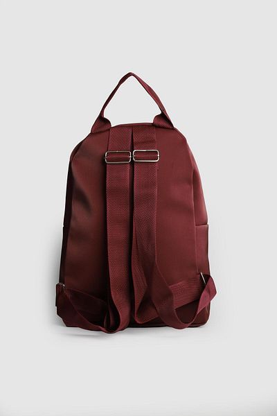 La La'Graccio Paris Women's Obe Satin Backpack - Claret Red La'Graccio Paris