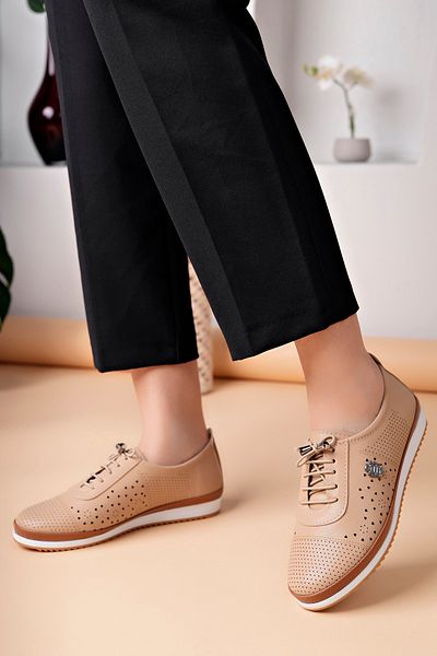 ZEYGMEN Λέιζερ Ορθοπεδικά Παπούτσια - Soft Skin Pu Leather