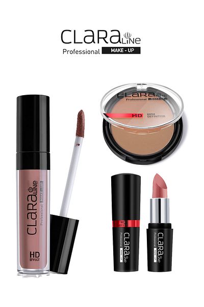 Clara Ethereal Essence Clara Line Lipcream Matte 404+ silky touch powder 85+lipstick 523