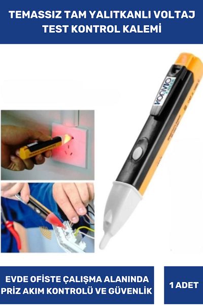 Thriftbuds Special Reliable Led Lighted Electrical Check Detecting Line Receptacle Cable Non-Contact Voltage Checking Pen