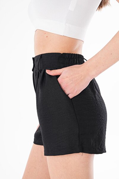 ŞİMAL Women's Linen Shorts 250188 -