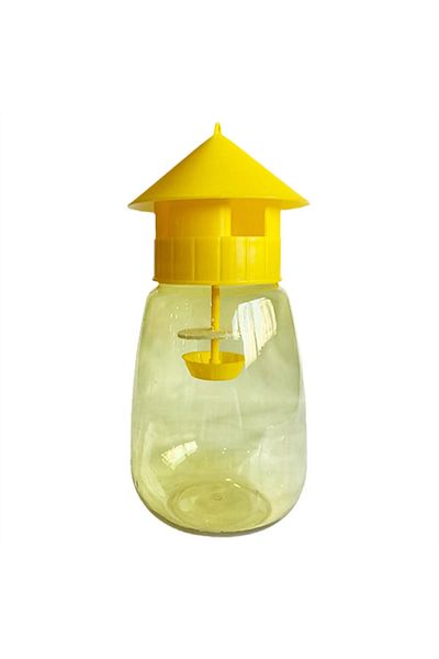 Choice Yellow Plastic Fruit Fly Trap Killer Drosophila Trap Anti Fly Fruit Fly Killer Catcher Orchard Insec