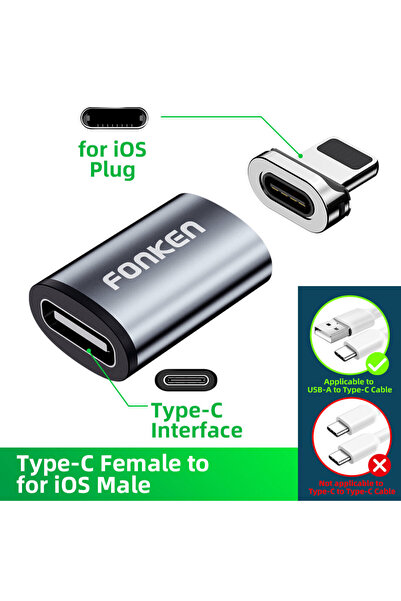 Choice usb c to iproduct Magnetic Cable Connector Mobile Phone Cable Adapter ...