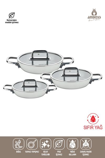 Amboss Sera Nova - 6 Piece White Ceramic Sahana Set