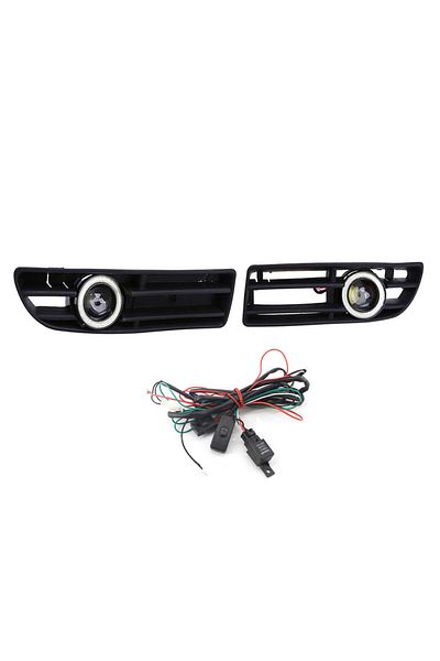 Choice Fog Light Led Front Bumper Grille Drl Lamp Part Replacement For Vw Jetta Bora Mk4 99-04