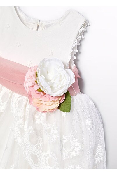 MAYORAL Abel&Lula Lace Embroidered Girl's Dress_Mnvs5012