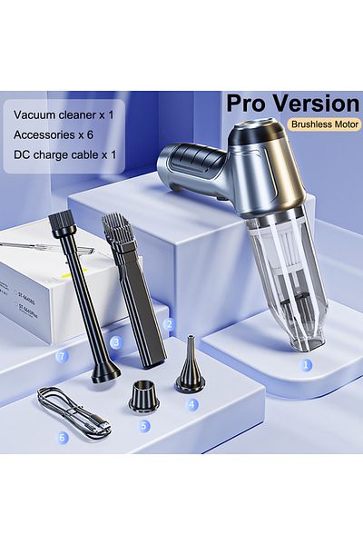 Choice Pro Version Car Vacuum Cleaner Wireless Portable Vacuum Cleaner 95000PA Strong Suction Handheld Mini
