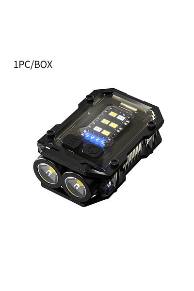 Choice Black High Bright Flashlight Portable Led Mini Keychain Light Light Source Outdoor Camping Fishing M