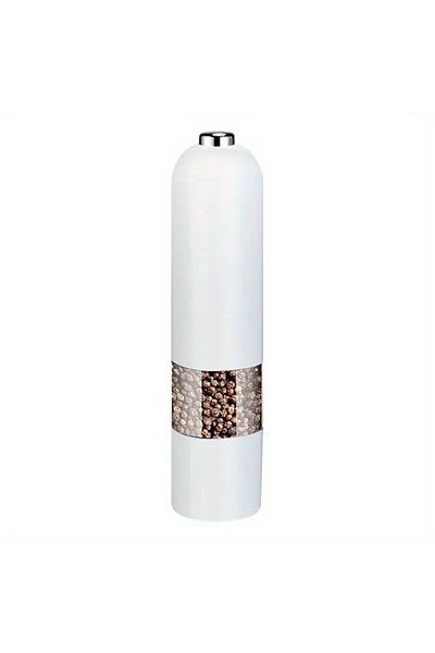 Choice White Automatic Electric Pepper Grinder And Salt Mill-adjustable Spice Crusher Forkitchen Gadgets An