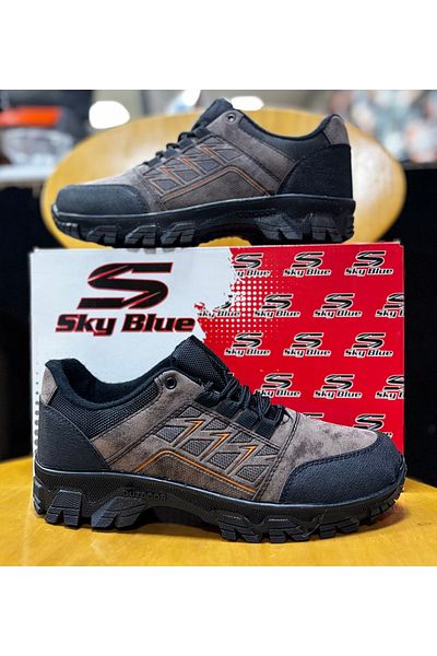 Sky Blue Trekking Outdoor Shoes