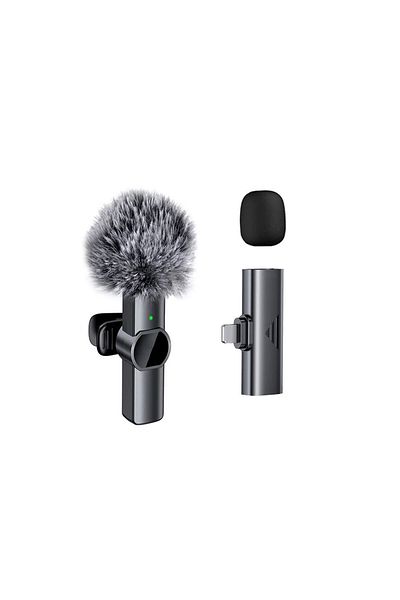 Choice 1in1 For IOS Wireless Lavalier Microphone for Cell Phone Noise Reduction Portable Audio Video Live I