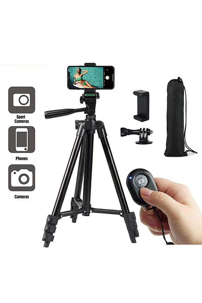 Choice black 3110 Smartphone Tripod Cellphone Tripod For Phone Tripod For Mobile Tripie For Cell Phone Port