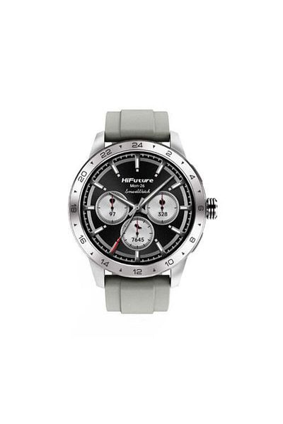 HiFuture Flex2 Smart Wireless calling Watch, 1.39" FHD Display, 100+ Sports Modes, IP68 Waterproof, Silver