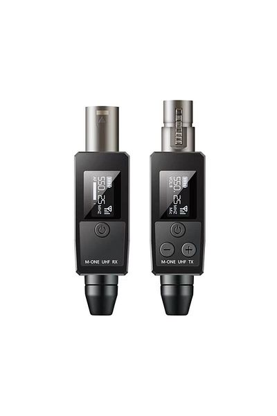 Choice Vk-38 Uhf Wireless Microphone Converter Xlr Transmitter And Receiver For Dynamic Microphone Guita...
