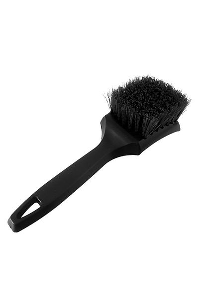 Choice Black Brush Car Tire Brush Black Bristled Wheel Hub Cleaning Brush Multifunctional Wheel Hub Steel R