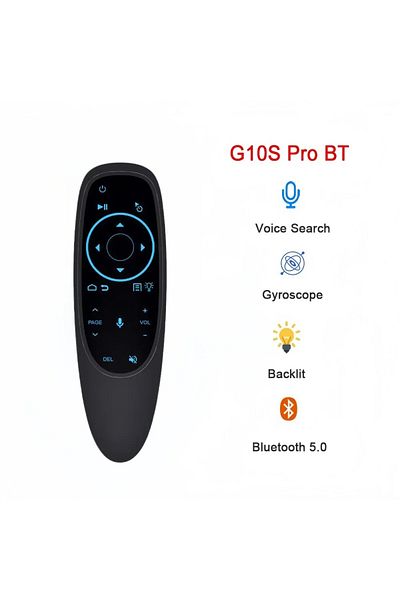 Choice G10S PRO BT G10S Pro BT Air Mouse 2.4G Wireless Gyroscope Smart Remote Control With Voice IR Learnin