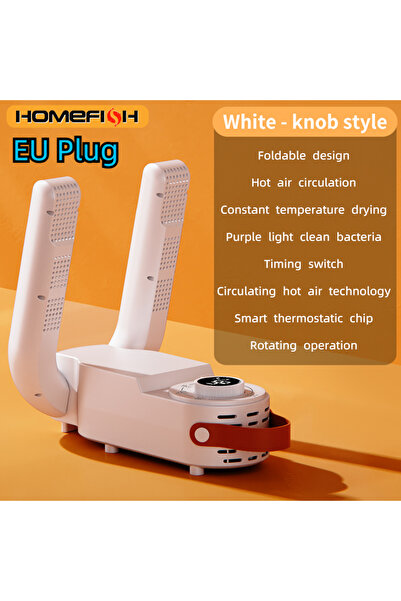 Choice سخان أحذية منزلي أبيض EU Q1 سريع الجفاف مع إزالة الروائح وتعقيم مجفف ا...