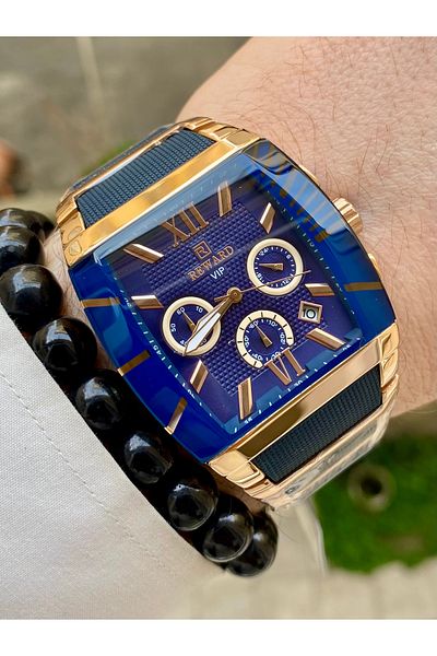 Reward Steel Men's Wristwatch