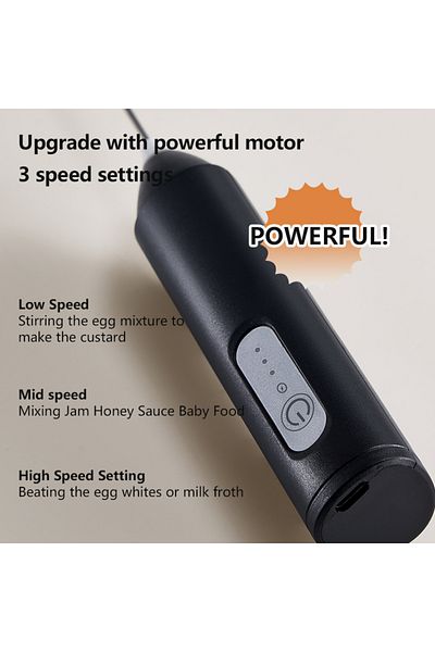 Choice 0.5-1l White Wireless Milk Frothers Electric Handheld Blender Electrical Mini Coffee Maker Whisk Mix
