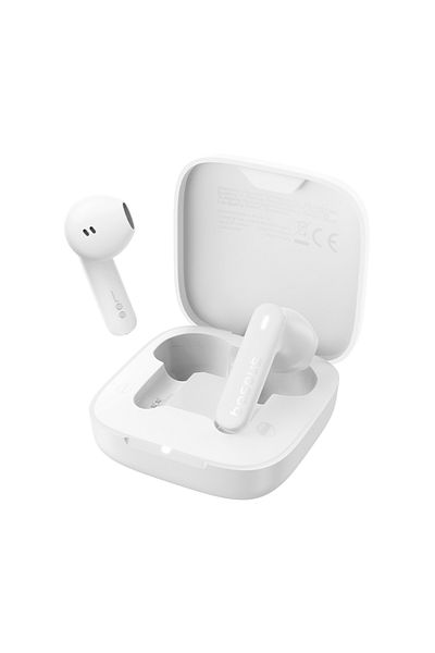 Baseus White Bowie E16 Wireless Earphone Bluetooth 5.3 Earphones 30h Long Battery Life Ipx4 Waterpro