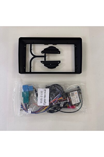 HİFİAUDİO FİAT EGEA 2022-2025 YENİ SOKET MULTİMEDYA ÇERÇEVESİ 9 İNC