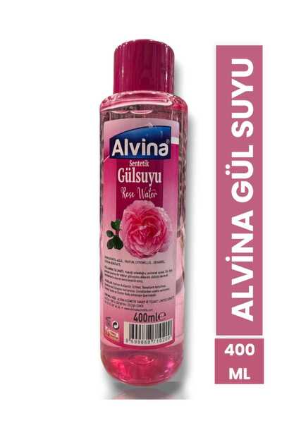 Alvina Gül Suyu 400 ml – Ferahlatıcı Ve Nemlendirici Cilt Bakımı