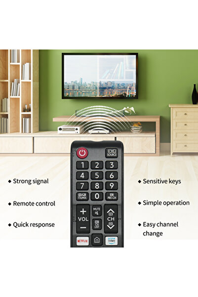 Choice black BN59 01315B For Samsung Remote Control Compatible with UE43RU7100 UE49RU7100 UE50RU7100 UE55RU