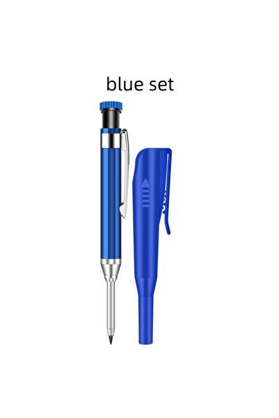 Choice1 مجموعة أقلام رصاص ميكانيكية معدنية صلبة مقاس 2.8 مم باللون الأزرق مع ...
