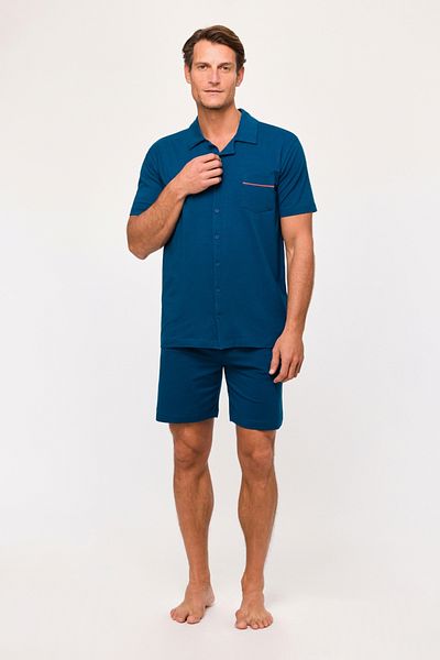 Woody Ανδρικές πιτζάμες-Qpc - 891-Navy Blue