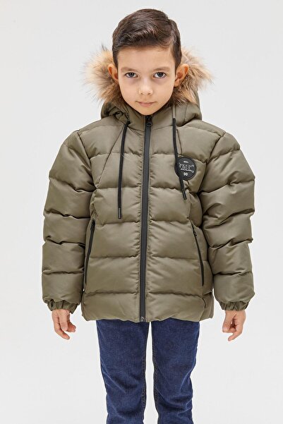 Benittokids Boy's Natural Fur Coat - 51289