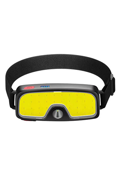 Choice مصباح أمامي G14S COB LED فائق السطوع قابل لإعادة الشحن بزاوية 180 درجة...