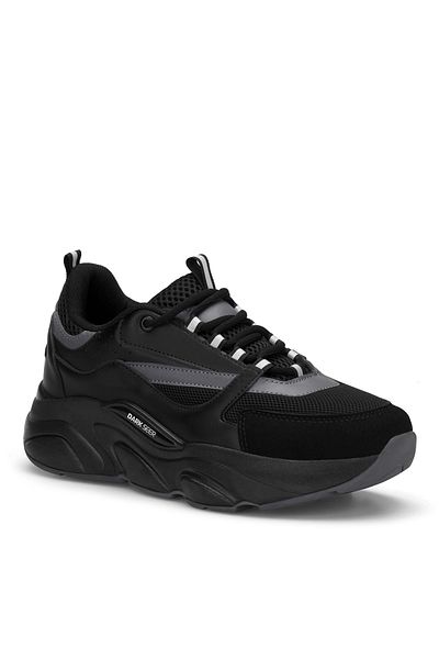DARK SEER Black Kids Sneakers