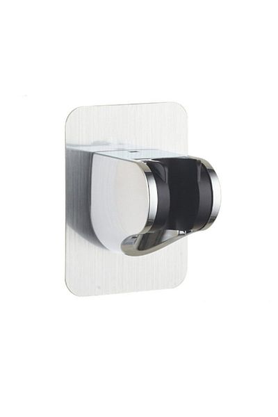 Choice Silver G805 Universal Showerhead Holder Wall Mounted Punch Free Household Adjustable Shower Bracket