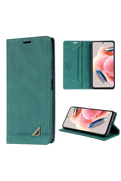 Choice1 جراب جلد قابل للطي مغناطيسيًا مع حامل بطاقات ومحفظة خضراء محفظة Poco ...