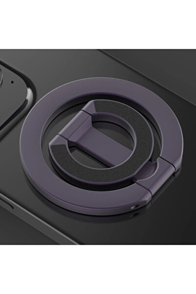 Choice حامل هاتف مغناطيسي مزدوج الجوانب من ماج سيف باللون الأرجواني، حامل هوا...