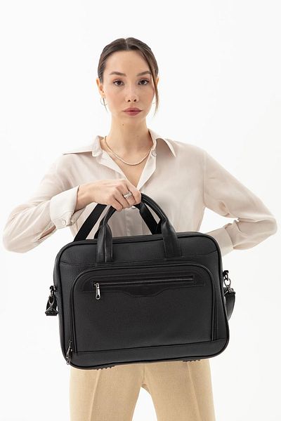 başkent çanta Τσάντα Laptop 15,6" Δερμάτινη θήκη Unisex με θήκη για χαρτοφύλακα 8683255010462