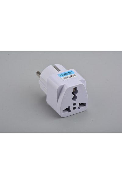 Choice Universal EU Plug Grey Adapter International AU UK US To Euro KR Travel Adaptor Electrical Conver...